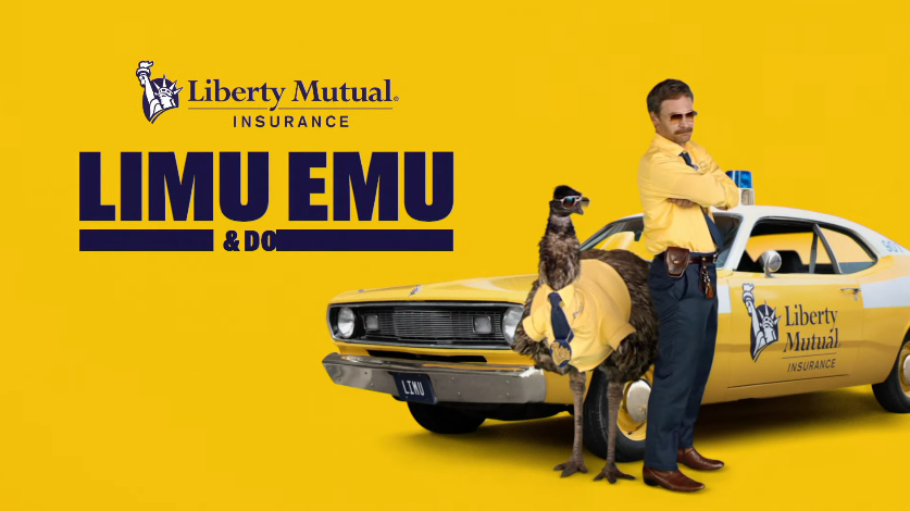 Limu-Emu-liberty-mutual-insurance-commercial-yellow-police