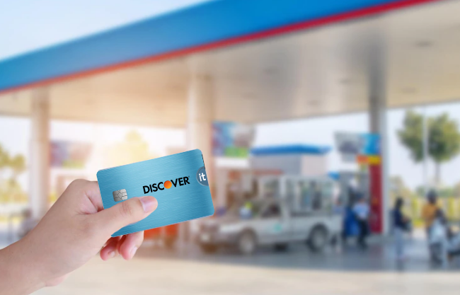 discover it 5% cash back on gas purchase credit card