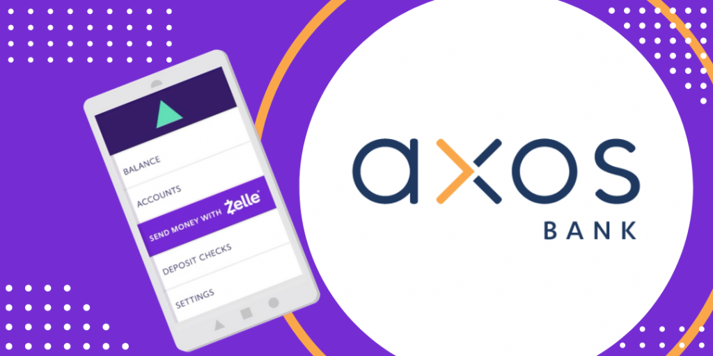 Axos bank illustration zelle app